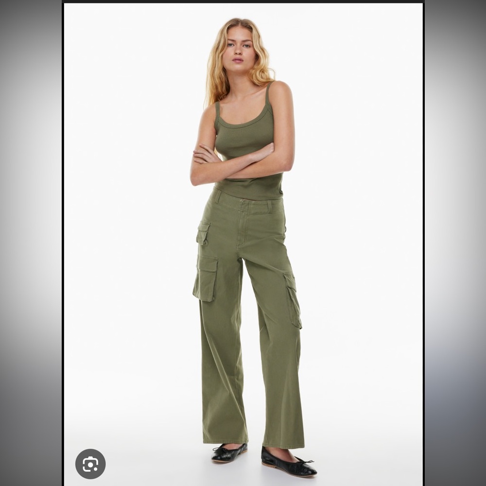 Aritzia picture cargo pant size 8